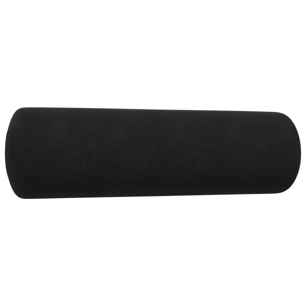 Set di Divani 2 pz con Cuscini e Rinforzi Nero in Velluto 3278496