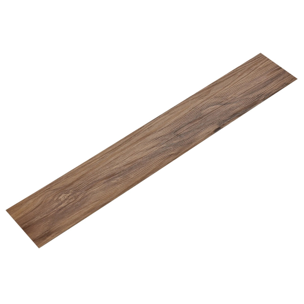 Pavimento in vinile PVC autoadesivo 7 pezzi 0,975 m² rovere caldo classico 03_0007235