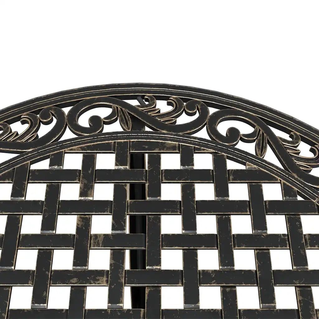 Set da Bistrò 3 pz Bronzo in Alluminio Pressofuso 3216322