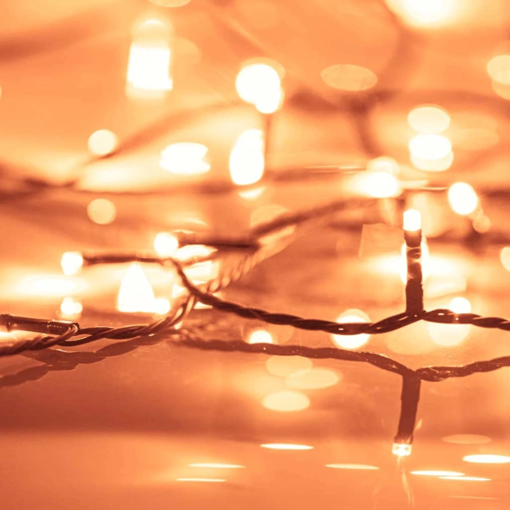 Albero di Natale con luci a corde decorative Verde 400 cm PVC 3394812