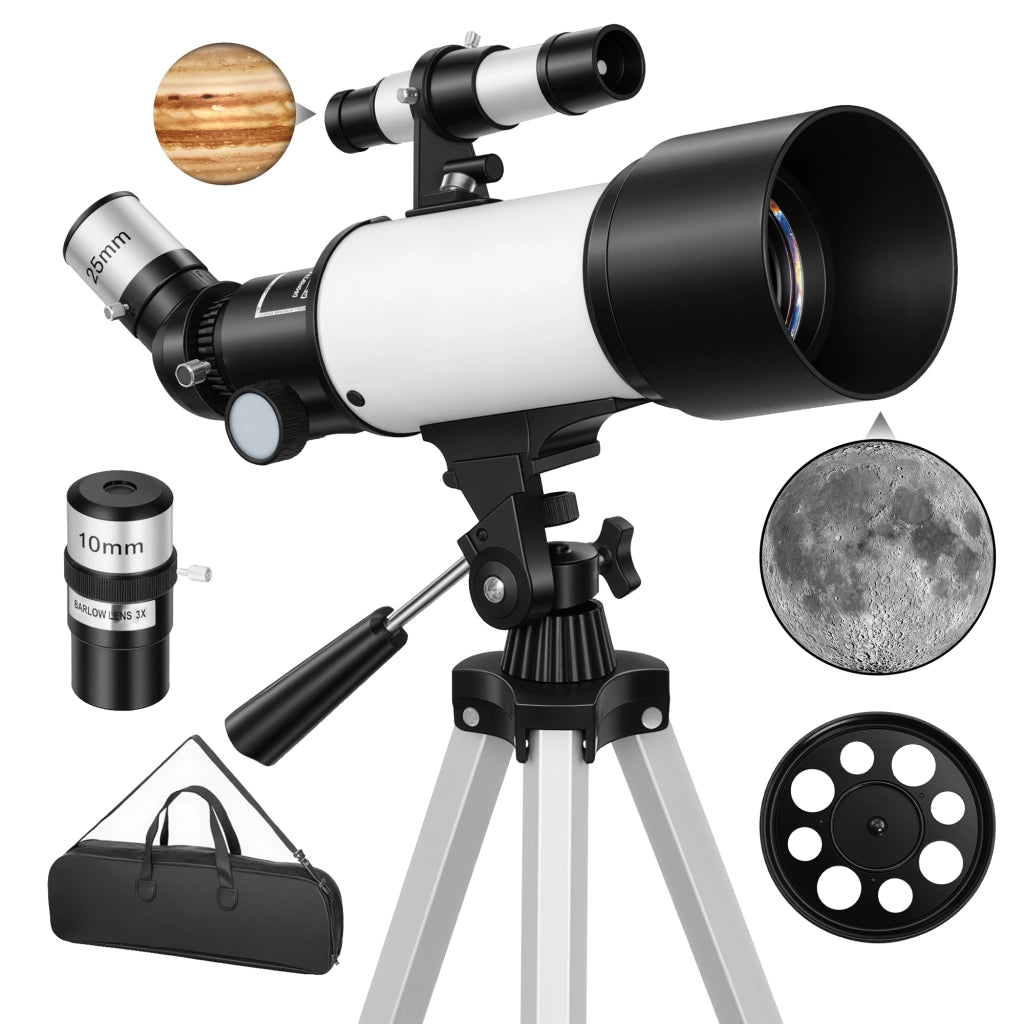 Telescopio rifrattore 70mm 400mm per principianti adulti ¨C Xylo ¨C con treppiede