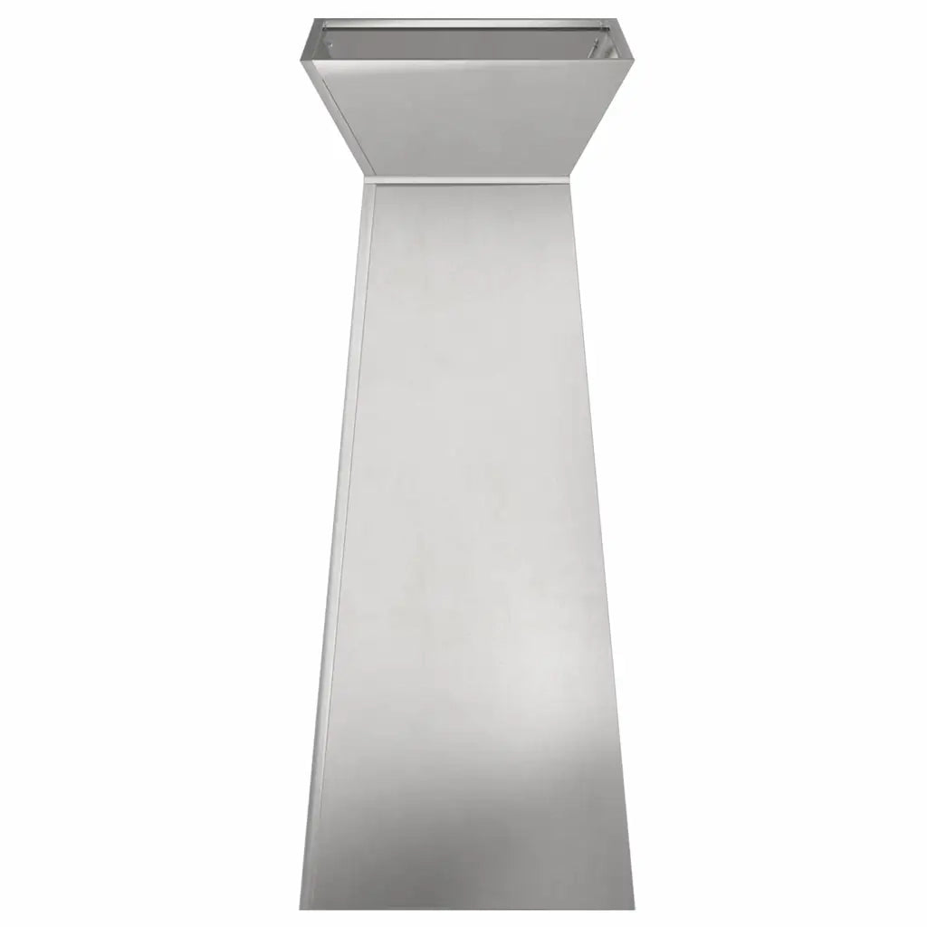 Vaso a Pilastro 2 pcs Argento 40 x 40 x 100 cm