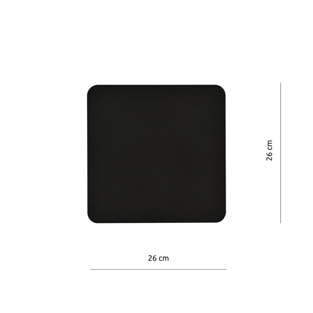 Applique Emibig FORM nera in metallo 1 luce G9 max 8W 26cm