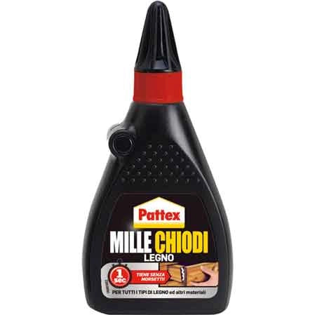 COLLA DI MONTAGGIO 'MILLECHIODI LEGNO' PATTEX 200 gr - PATTEX