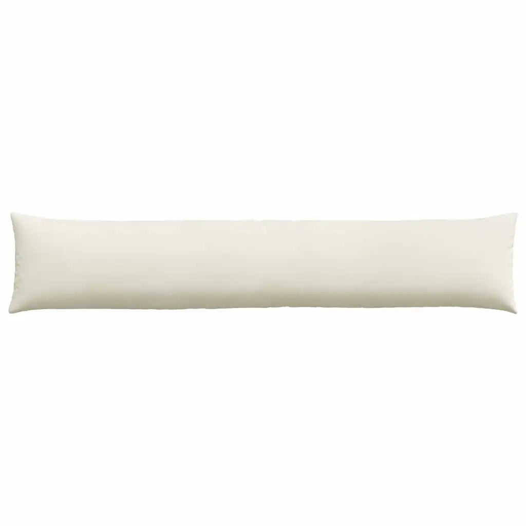 Cuscini da Divano 2 pcs Crema 200 x 40 cm Tessuto in Cords 42013894