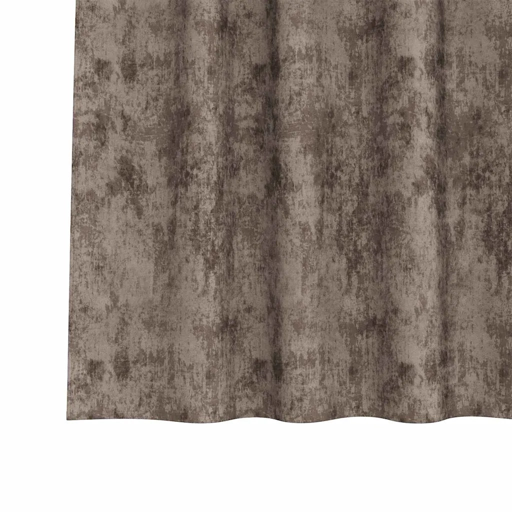 Tende in Velluto 2 pcs Cappuccino 225 x 140 cm Velluto 4107740