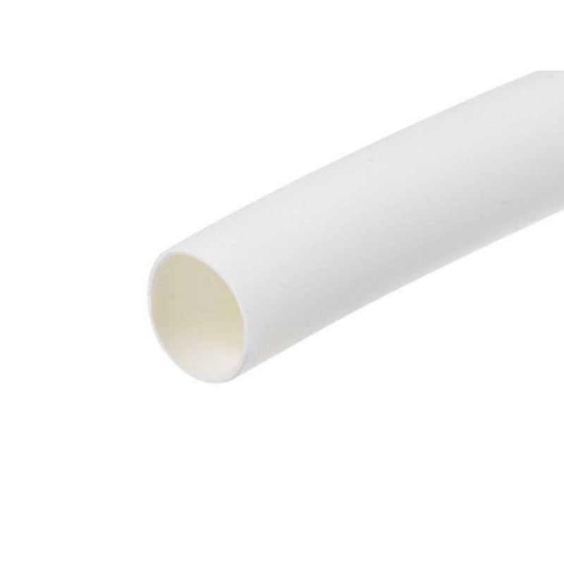 1 Metro Tubo Guaina Termorestringente Diametro 6mm Colore Bianco