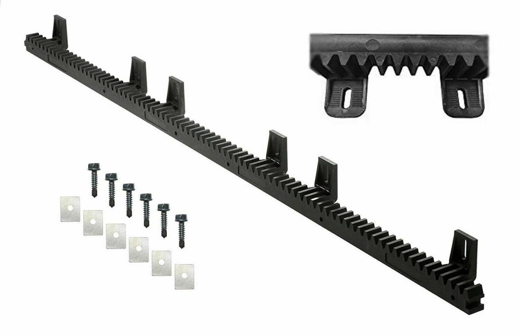 AUTOMAZIONE - KIT CREMAGLIERA 1 METRO CANCELLO SCORREVOLE - CANCELLI SCORREVOLI