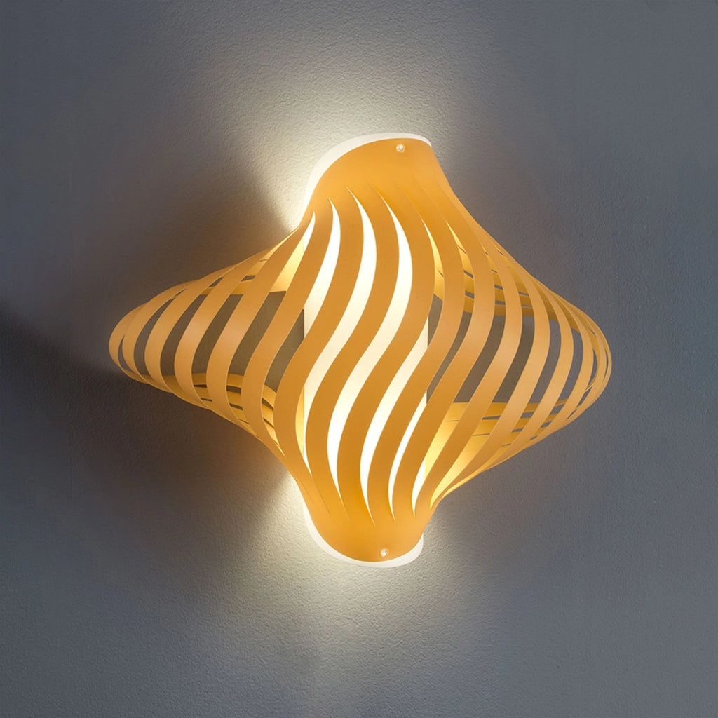 Applique Moderna Helios Polilux ® Ocra Pastello 1 Luce E27