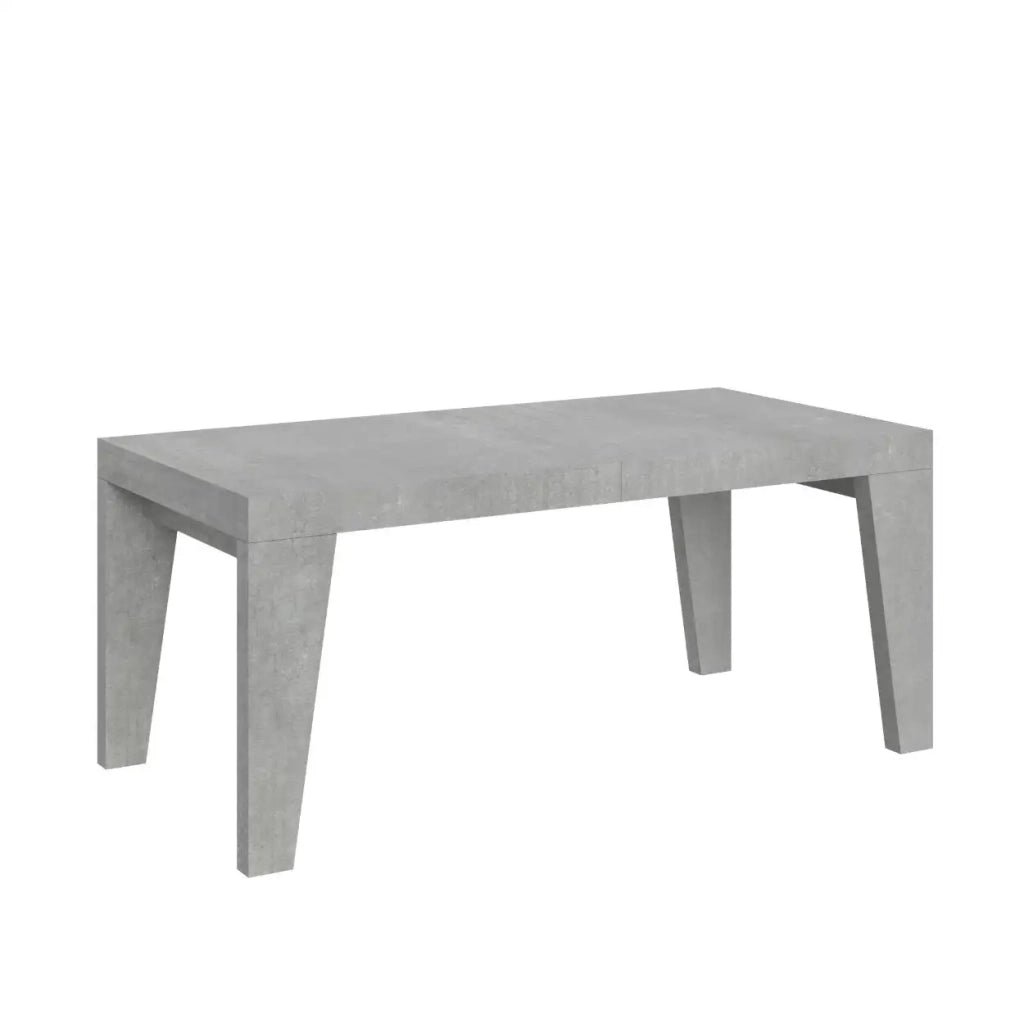 Tavolo allungabile 180/284x90 cm Naxy colore cemento