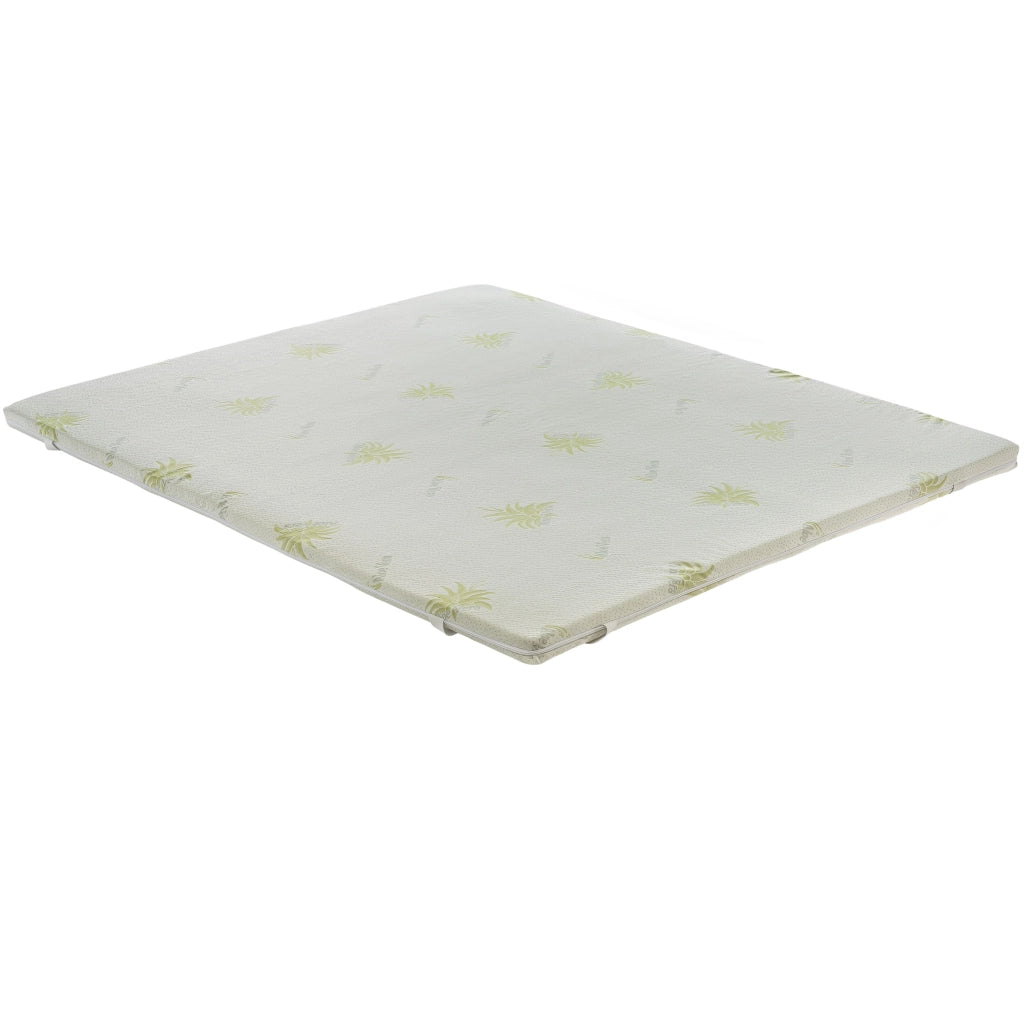 Materasso Piazza e Mezza 140x200 in Memory Foam - Alto 5 cm - IGNIFUGO Classe 1M - Sfoderabile