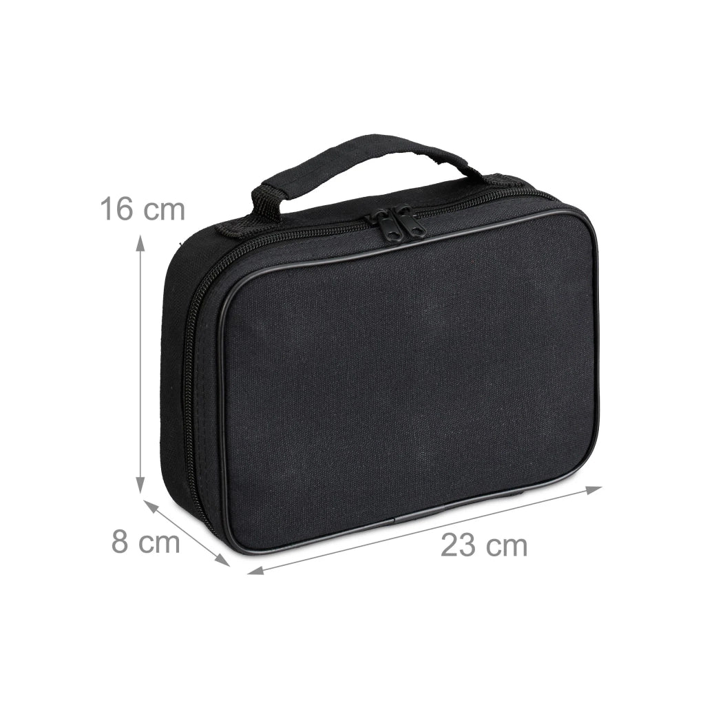 Set di 6 bocce da pétanque in acciaio da esterno con custodia ergonomica pratica da 6 cm in acciaio argento 13_0015894