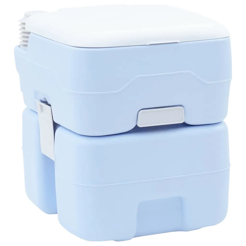 Toilette da Campeggio Azzurro Chiaro e Bianco Polietilene CFW1243620