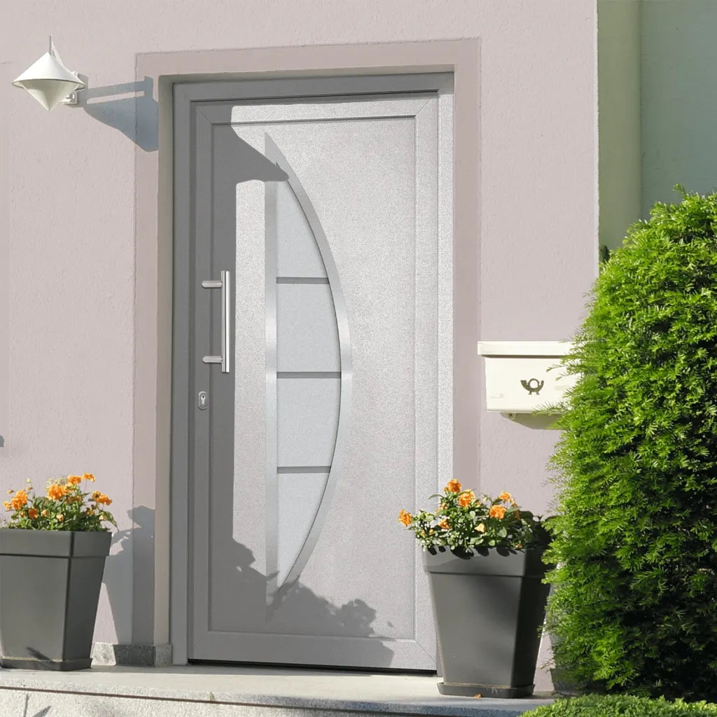 Porta di Ingresso Bianca 88x200 cm 279199