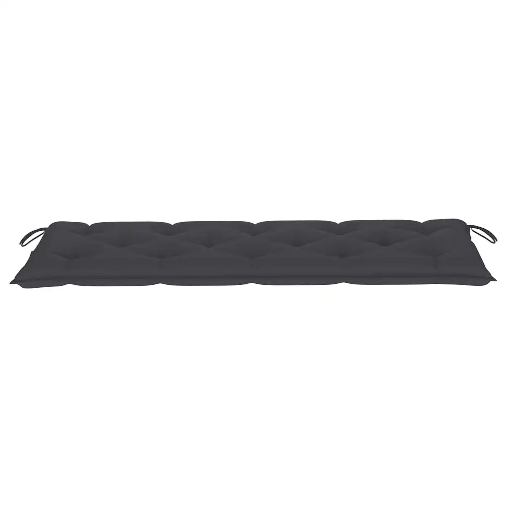 Panchina da Giardino e Cuscino 3 Posti 150cm Eucalipto Massello 3061011
