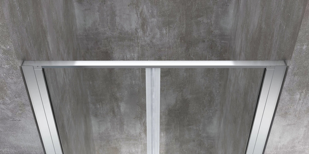 Porta doccia vetro 6 mm apertura battente saloon dentro e fuori Altezza 190 Regolabile 72-75