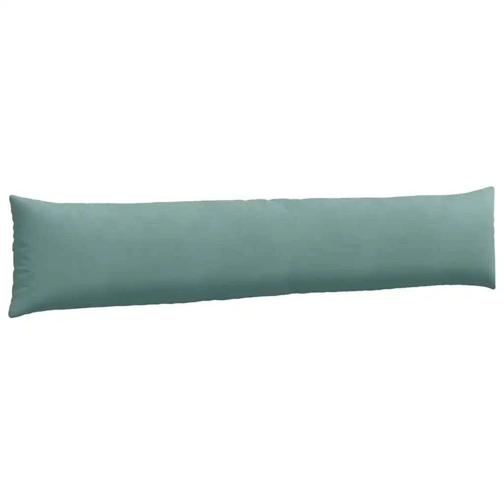 Cuscini da Divano 2 pcs Verde Mare 200 x 40 cm Tessuto in Cords 42013895