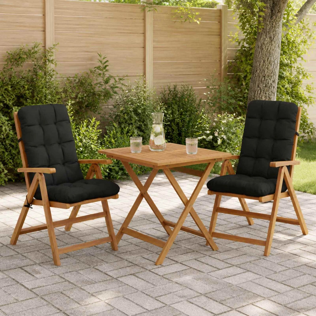 Cuscini per Sedia Alta in 2 Pezzi VIANEN 2 pz 100% Poliestere 953767