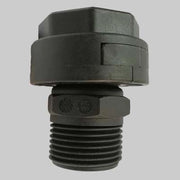RACCORDO DIRITTO IN PLASTICA MF C/BOCCHETTONE  11/4     ITALTECNICA