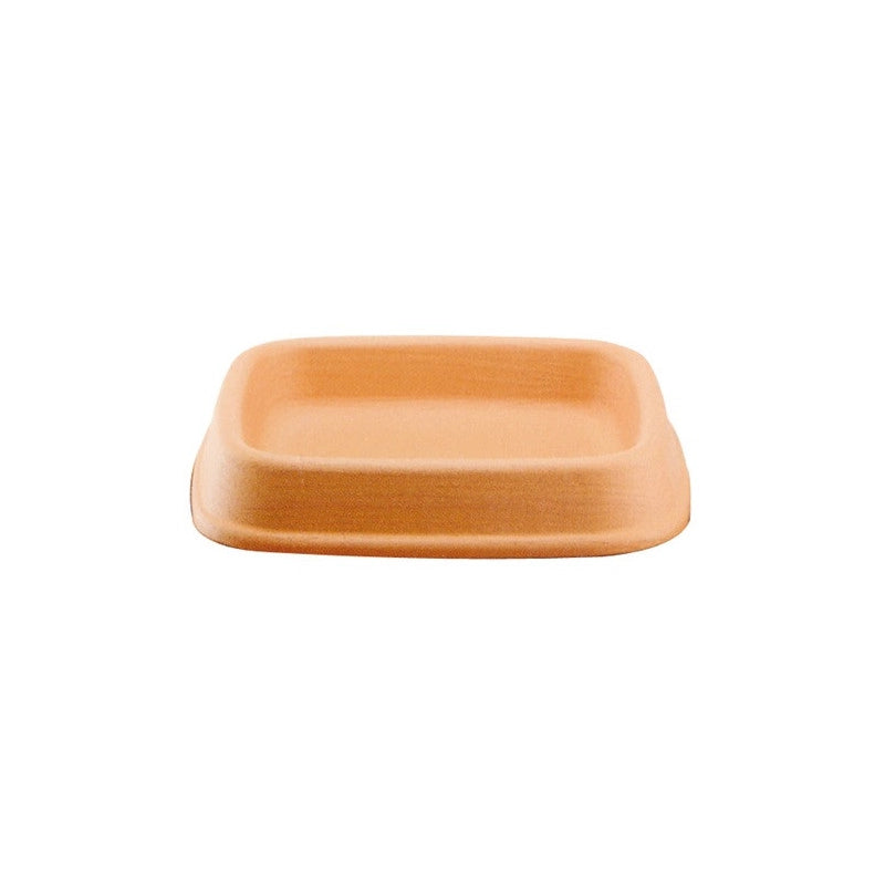 Sottovaso quadrato 31×31 in resina Impruneta per vaso da esterno – Telcom