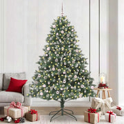 Albero di Natale artificiale con 300 LED Verde 240 cm
