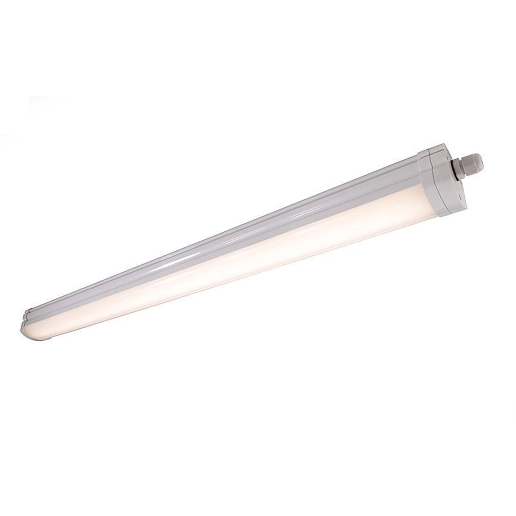 TRI PROOF plafoniera LED 43W soffitto parete lampada impermeabile IP65 IN OUT luce seminterrato garage cantine 230V