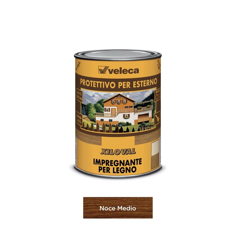 MPREGNANTE PROTETTIVO PER LEGNO NOCE MEDIO  1LT  XILOVAL