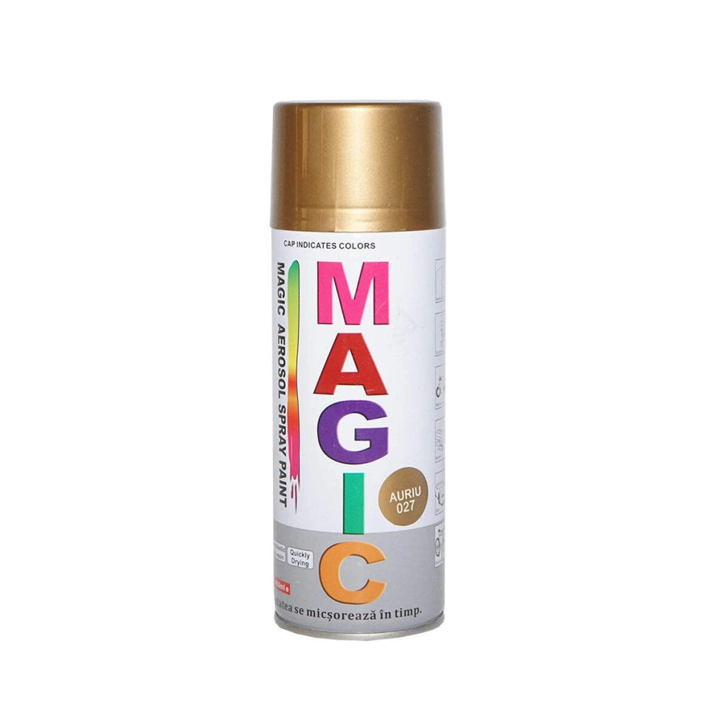 Spray vernice Magic oro metallizzato 027, 450 ml