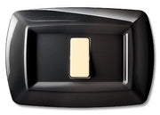 TONDO PLACCA MAGIC PLAST 1P NERO- ELETTROCANALI- 10,0 pz