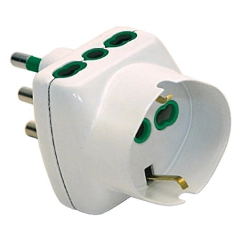ADATTATORE TRIPLO S17 A 1P40+2P17/11 VERT.