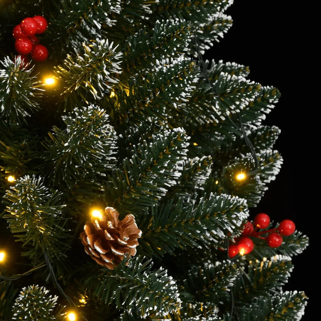 Albero di Natale Artificiale con 300 LED 210 cm 3315756