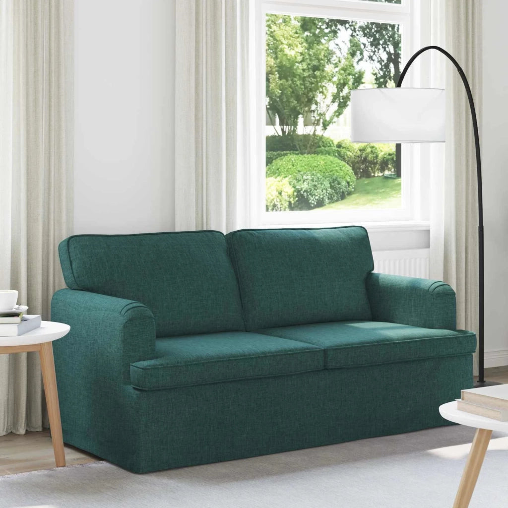 Divano Verde Scuro 162 x 80 x 85 cm Tessuto 42024493