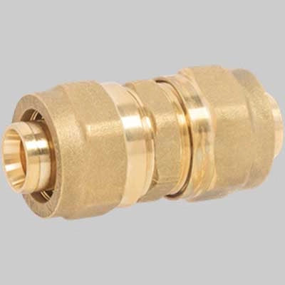 RACCORDO DIRITTO DOPPIO A STRINGERE APE  26 x 26     APE RACCORDERIE
