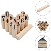 Set di Giochi in Legno Kubb Numerici 91804