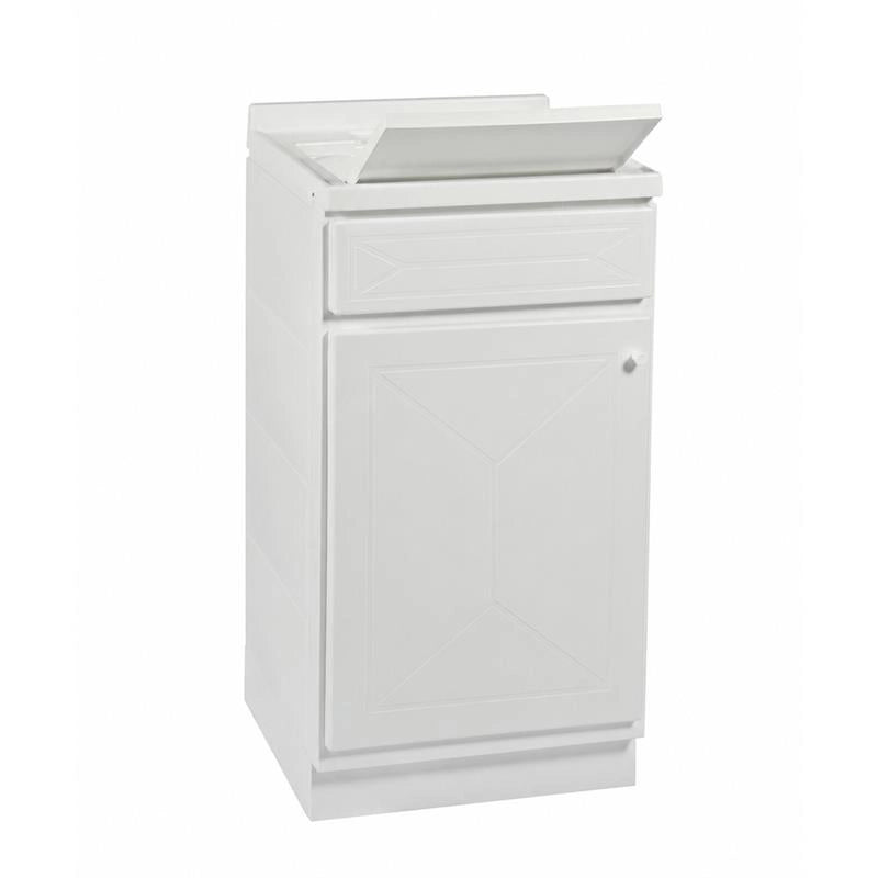 LAVATOIO-LAVAPANNI  IN POLIPROPILENE TOP LINE CON KIT DIMONTAGGIO 45X50X87H CM - COLORE BIANCO