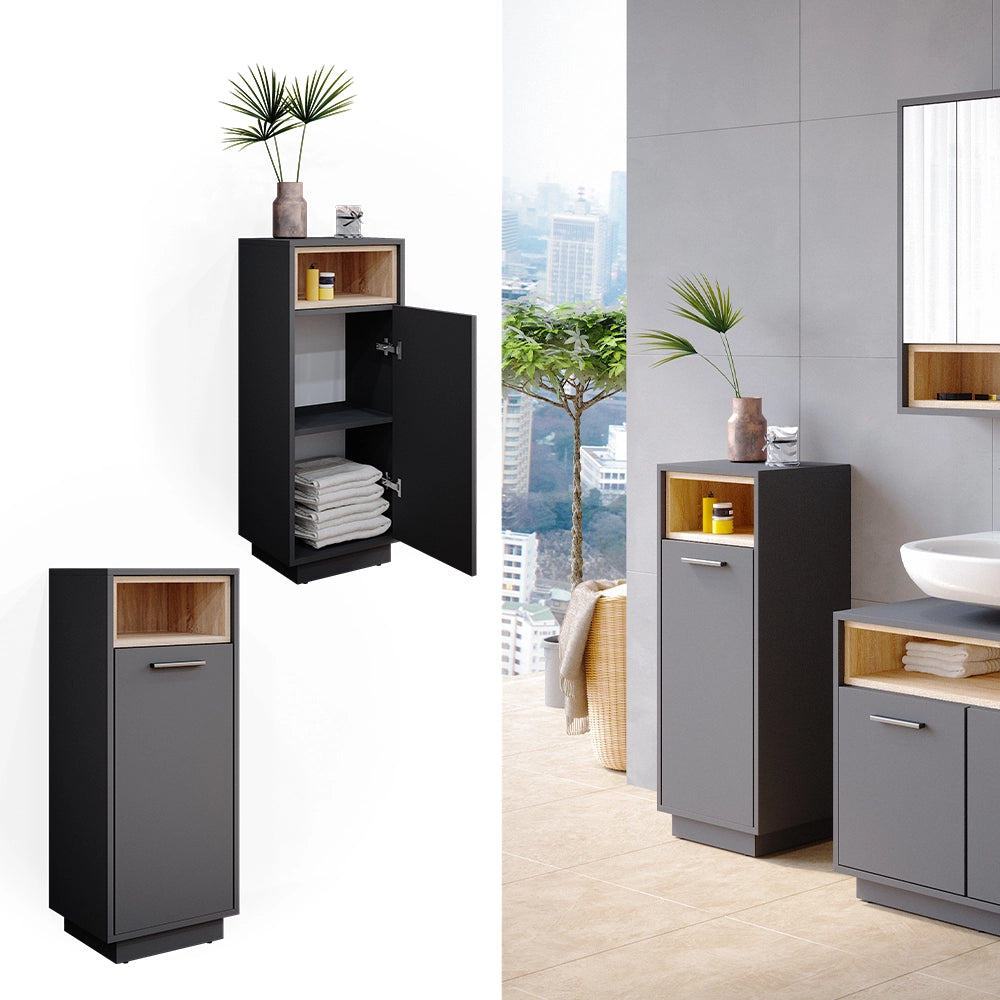 Vicco Mobiletto bagno Antracite 30 x 93 cm