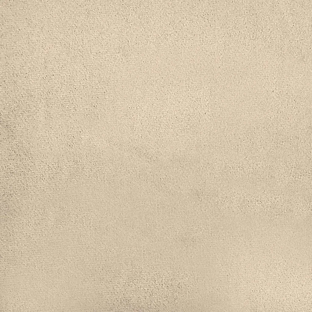 Cuscino per Schiena Crema 60 x 50 cm Tessuto in Microfibra 42014691