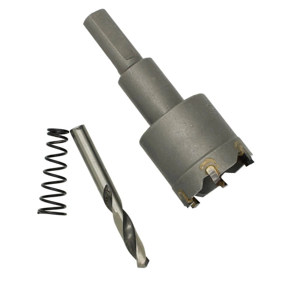 Trade Shop - Fresa A Tazza Con Punta Per Trapano Muro Metallo Legno Acciaio Da 20 A 80mm -       70 Mm
