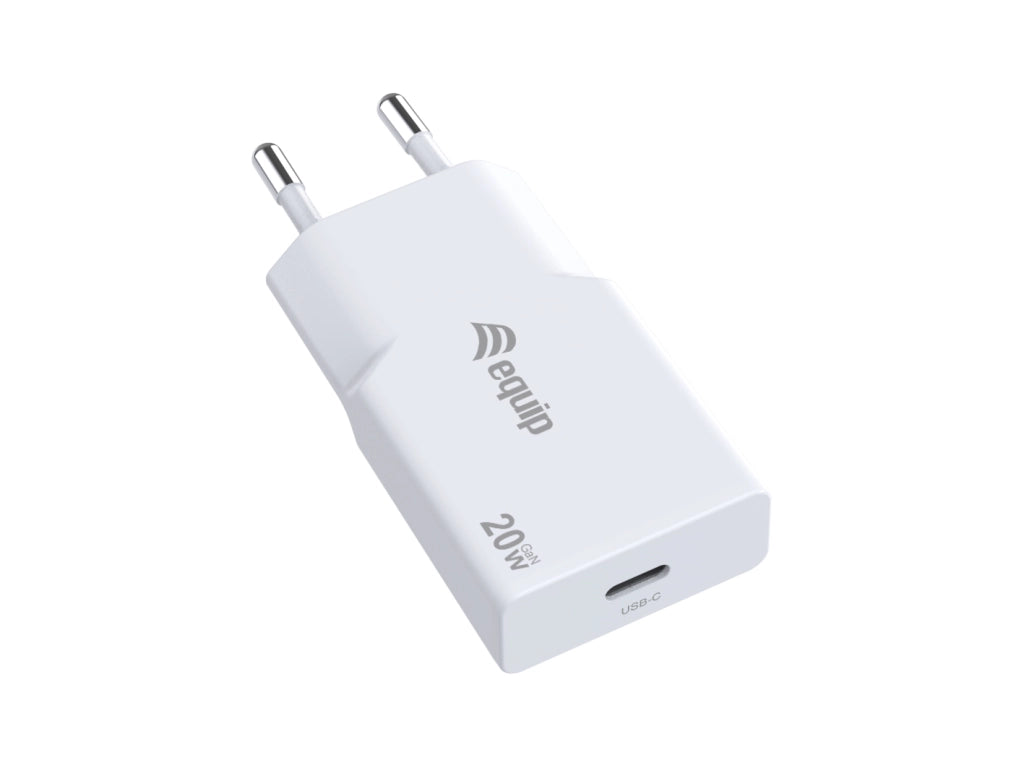 ALIMENTATORE 20W GAN 1 PORTA SLIM W 1*USB C QC+PD3.0