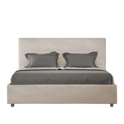 Letto Matrimoniale 160x190 cm con Rete Mika Sabbia