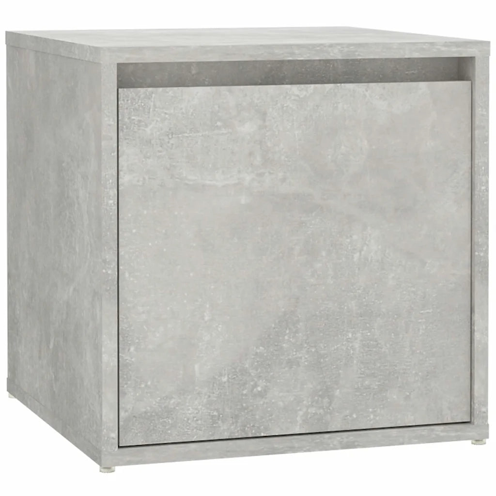 Set di Mobili da Corridoio Grigio Cemento in Legno Multistrato 3082066
