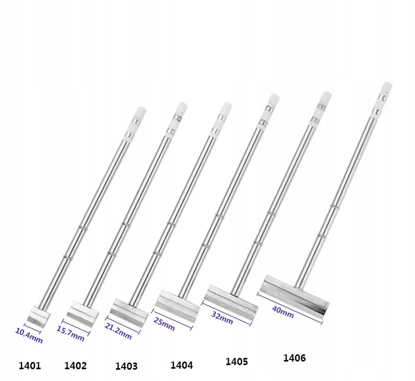 Punta Saldante con Resistenza Integrata T12-1403 – Compatibile con Rosfix, BAKON, GM-951, AOYUE, HAKKO