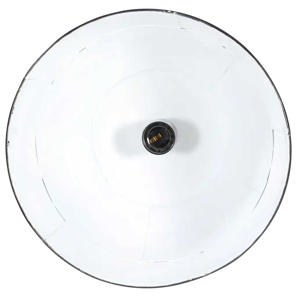Lampada Industriale Vintage 25 W Nera Rotonda 31 cm E27 320548