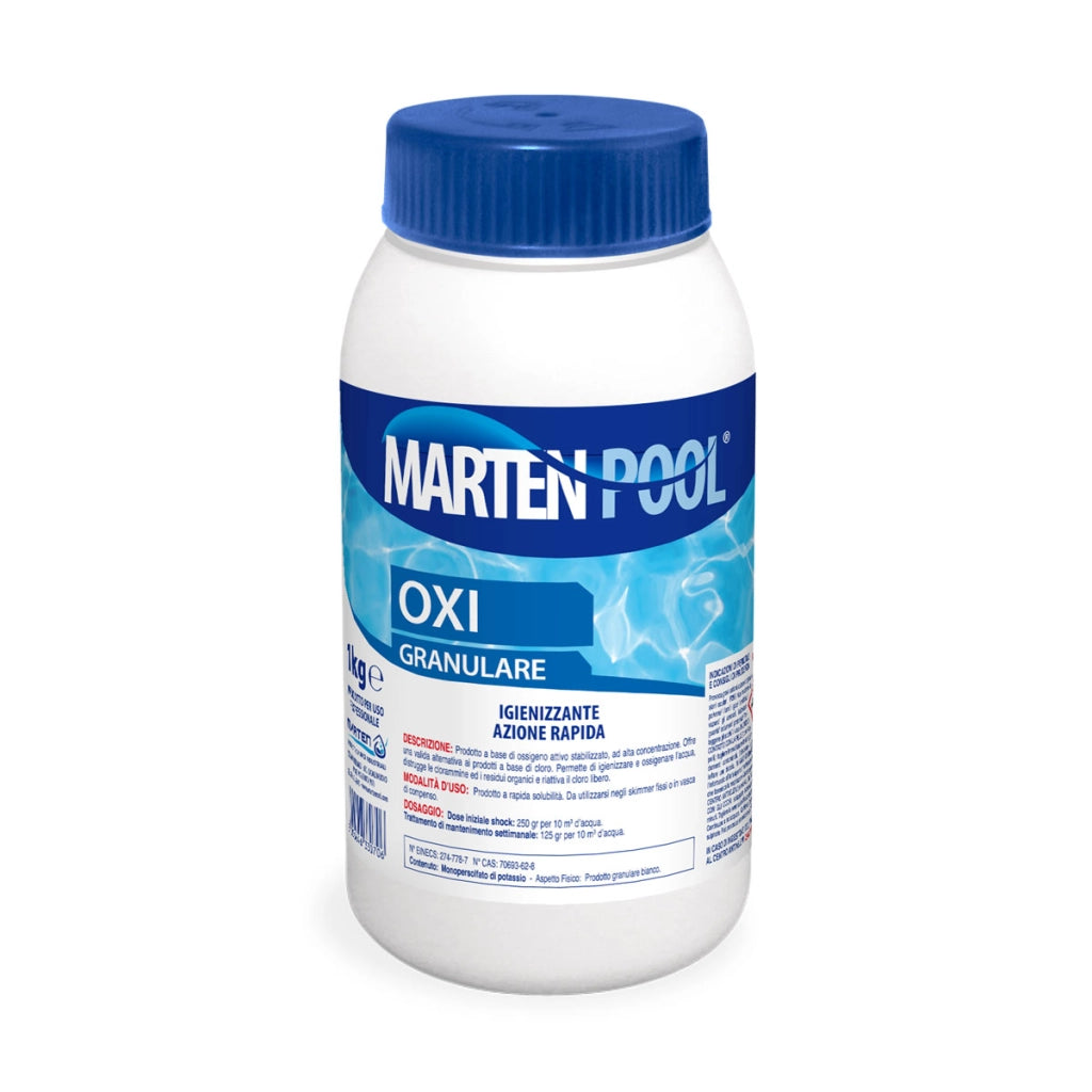 Disinfettante Granulare Oxi Marten All Ossigeno Attivo Per Piscine 1 kg