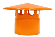 Testa esalatore  in pvc : Colore - Arancio, Diametro - 160