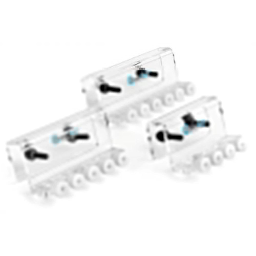 OceanTech Dosing Pipe Clamp 4 postazioni - supporto per tubi di pompe dosometriche
