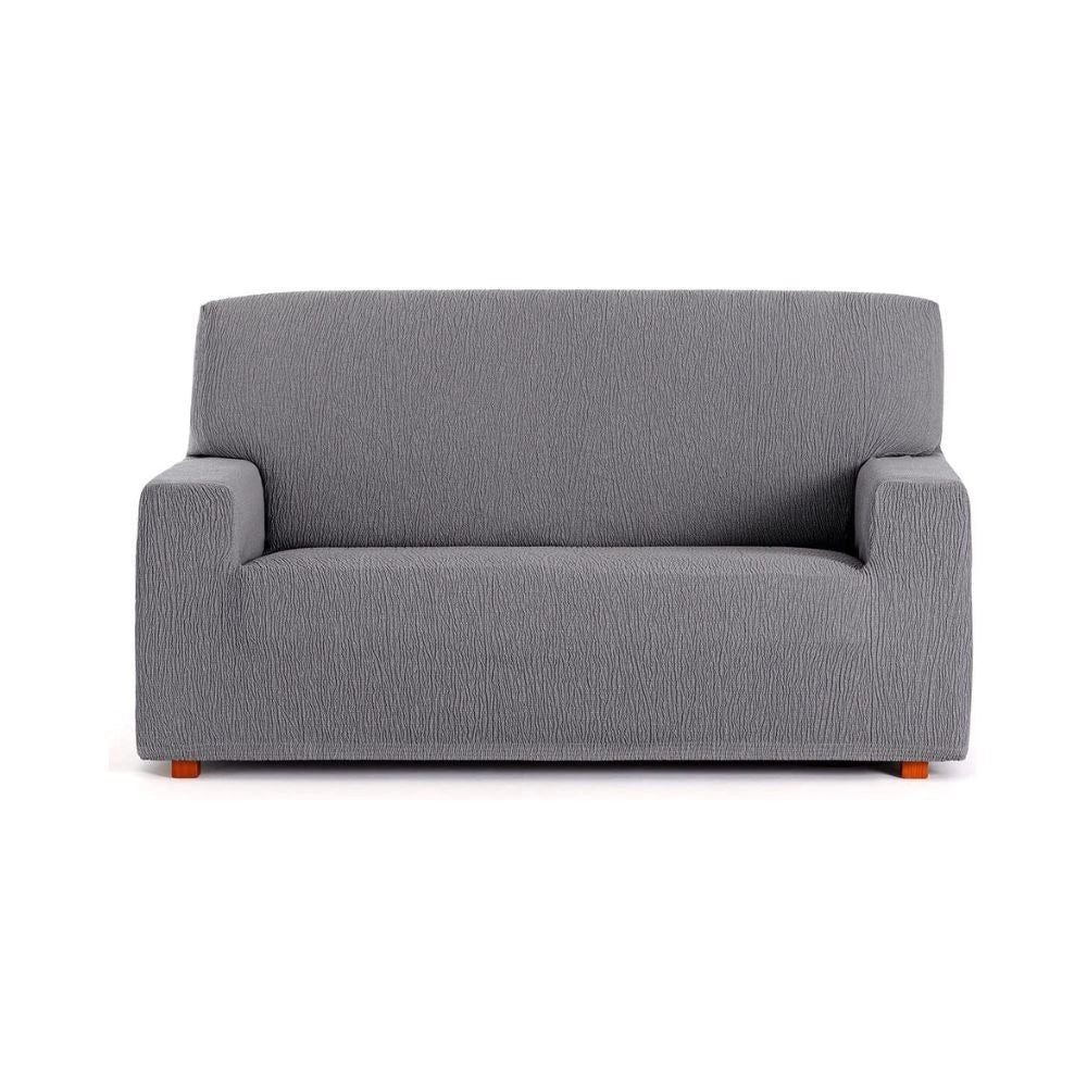 Copridivano 4 posti grigio Troya elastico 210-240