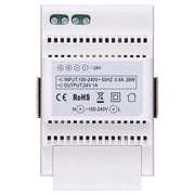 Alimentatore 100-240V~ 50/60Hz 24Vdc DIN videocitofoni Vimar
