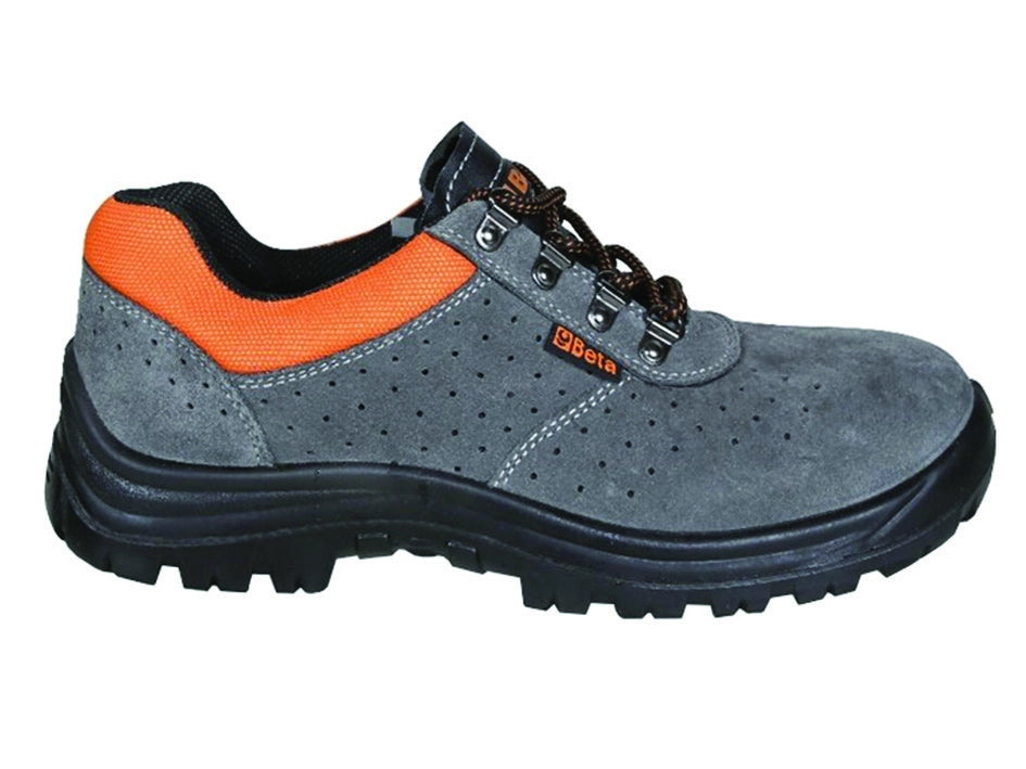 SCARPA BASSA SCAMOSCIATA TRAFORATA 7246E S1P  n°37    BETA