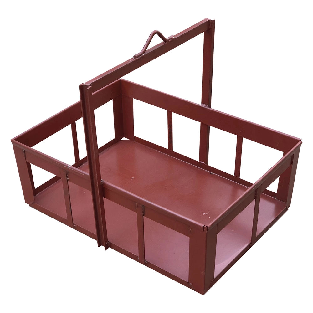 Cesta Portamattoni 50 X 50xh25x H. Tot.62 Manico Fisso